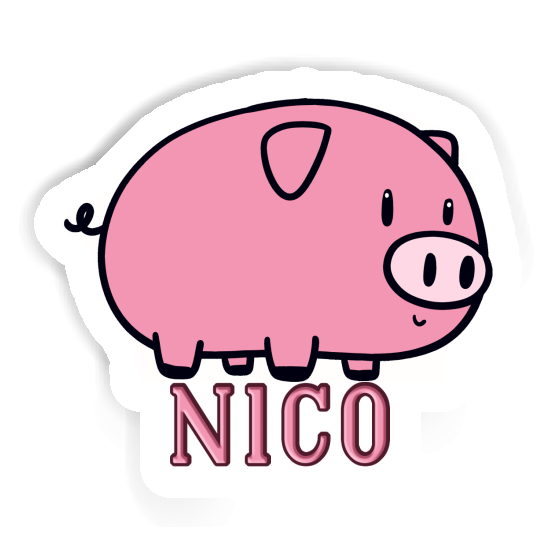 Schwein Sticker Nico Gift package Image