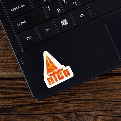 Sticker Nico Sailboat Image