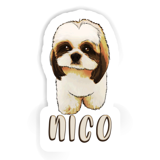 Sticker Shih Tzu Nico Notebook Image