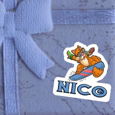 Nico Sticker Boarder Image