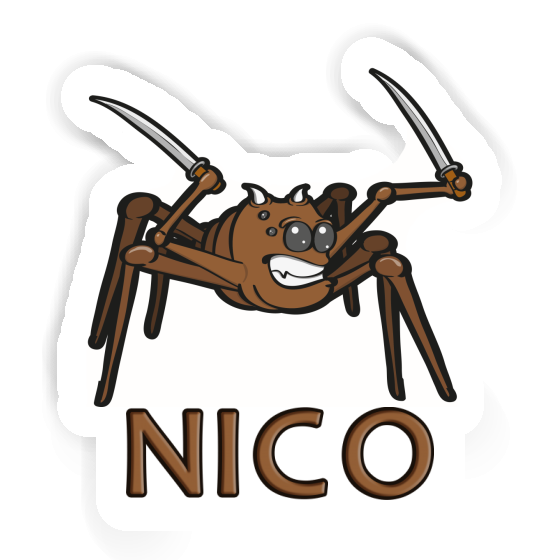 Sticker Nico Spider Notebook Image