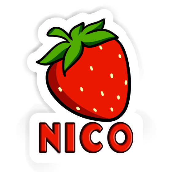 Strawberry Sticker Nico Gift package Image