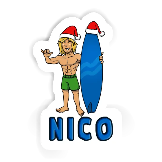 Autocollant Surfeur Nico Gift package Image