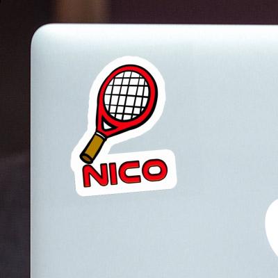 Sticker Tennis Racket Nico Gift package Image