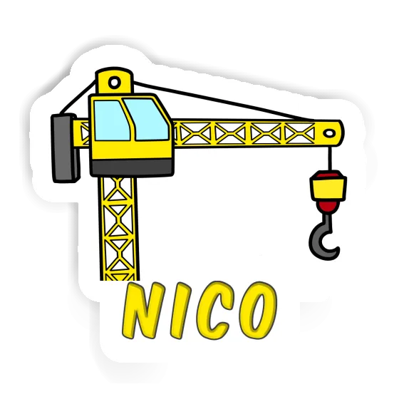 Sticker Turmdrehkran Nico Gift package Image