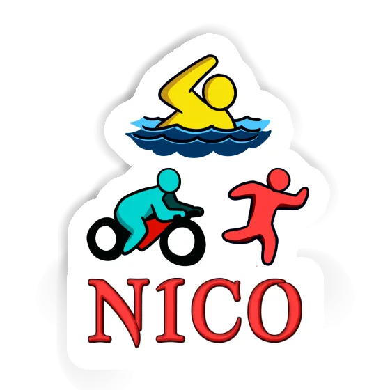 Triathlet Aufkleber Nico Gift package Image