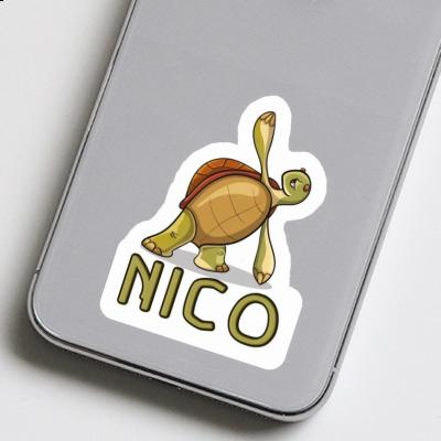 Sticker Nico Turtle Laptop Image