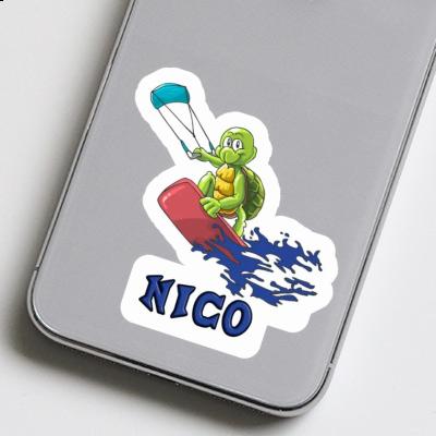 Nico Autocollant Kitesurfeur Gift package Image