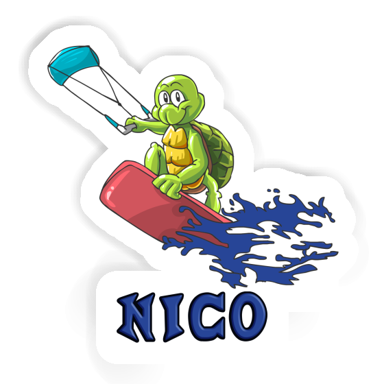 Kitesurfer Sticker Nico Gift package Image