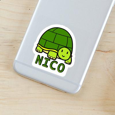 Sticker Nico Schildkröte Notebook Image