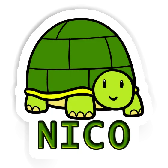 Sticker Nico Schildkröte Laptop Image