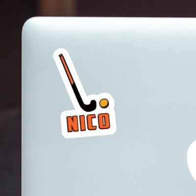 Floorball Stick Sticker Nico Image