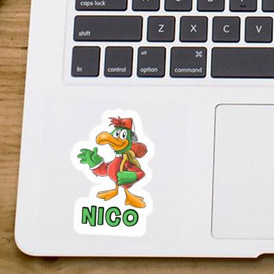 Sticker Nico Hiker Image