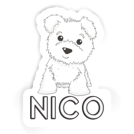 Nico Aufkleber Westie Notebook Image