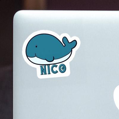 Sticker Whale Nico Gift package Image