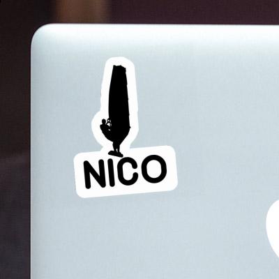 Autocollant Nico Windsurfer Notebook Image