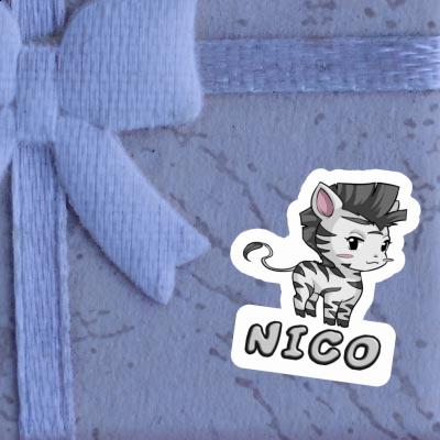 Nico Sticker Zebra Gift package Image