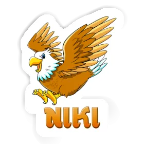 Niki Sticker Eagle Image