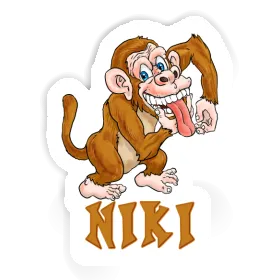 Ape Sticker Niki Image