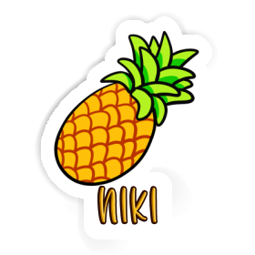 Sticker Niki Ananas Image