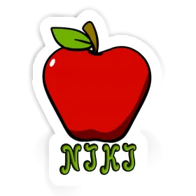 Sticker Apple Niki Image