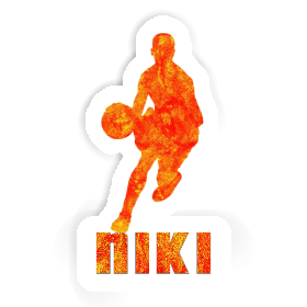 Autocollant Joueur de basket-ball Niki Image