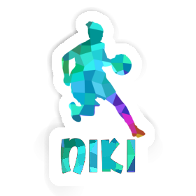 Basketballspielerin Sticker Niki Image