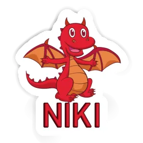 Autocollant Niki Bébé dragon Image