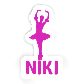 Niki Sticker Ballerina Image