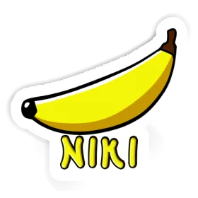 Sticker Niki Banana Image