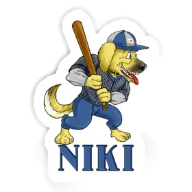 Dog Sticker Niki Image