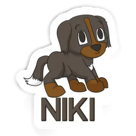 Sticker Niki Mountain Dog Image