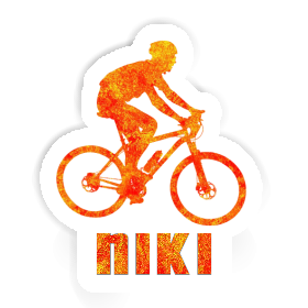 Niki Sticker Biker Image