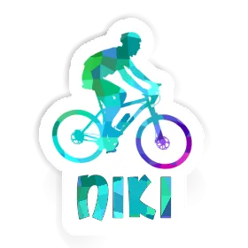 Biker Sticker Niki Image