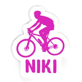 Niki Sticker Biker Image