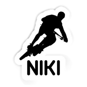 Biker Sticker Niki Image