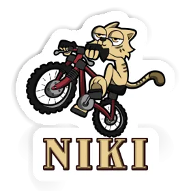 Sticker Bicycle Niki Image