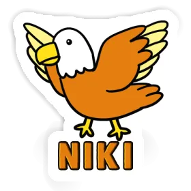 Sticker Vogel Niki Image