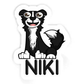 Sticker Border Collie Niki Image