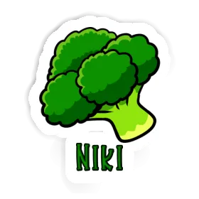 Sticker Brokkoli Niki Image