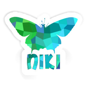 Niki Sticker Butterfly Image