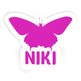 Sticker Butterfly Niki Image