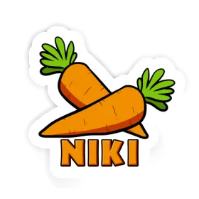 Sticker Carrot Niki Image