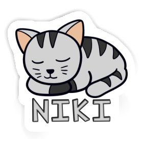 Niki Sticker Cat Image