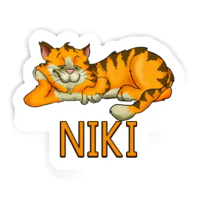 Niki Sticker Cat Image