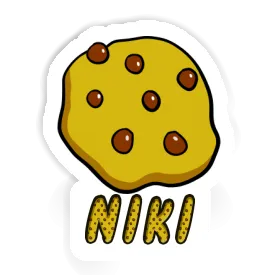 Niki Aufkleber Keks Image