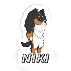 Sheepdog Sticker Niki Image