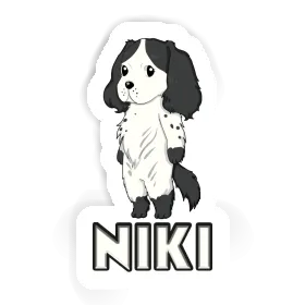 Sticker English Cocker Spaniel Niki Image