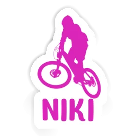 Sticker Niki Downhiller Image