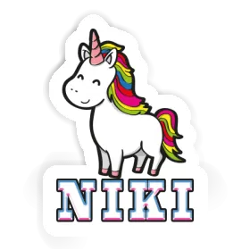 Einhorn Sticker Niki Image